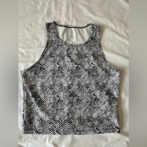 Balance Collection Snake skin pattern workout tank top- size Large